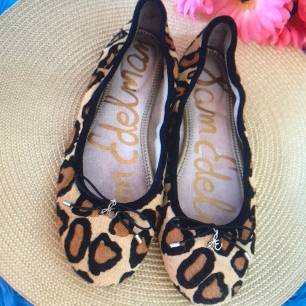 Sam Edelman Leopard Print Ballet Flats